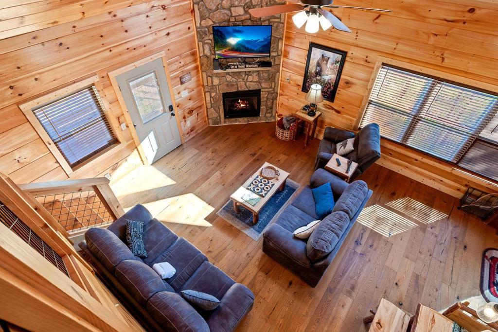 Bobcat Den By Eden Crest Villa Gatlinburg Exteriör bild